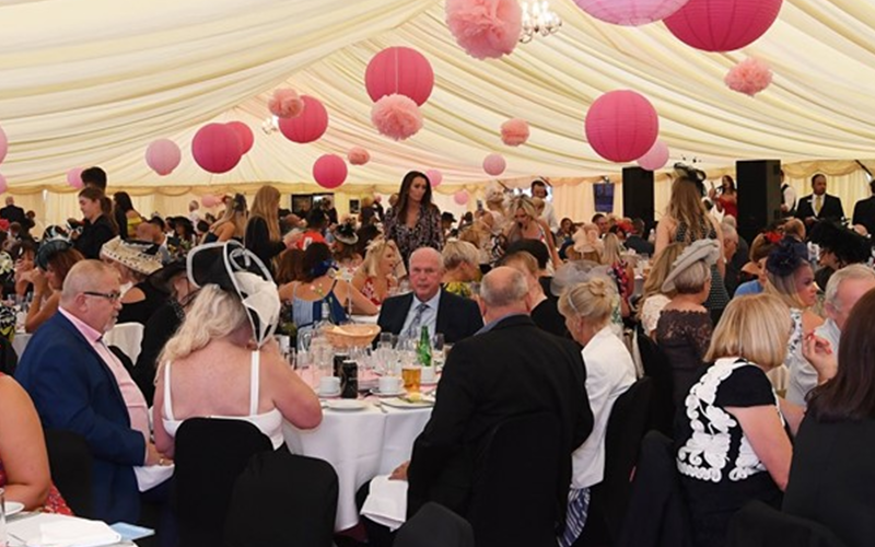 Beverley Racecourse Hospitality Ladies Day Marquee 1