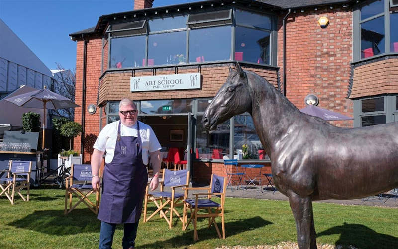 Aintree Racecourse Hospitality Art School 2