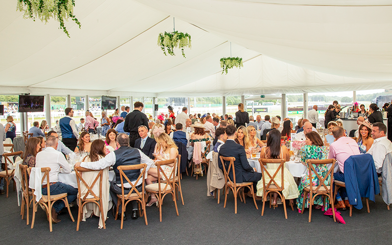 Newcastle Racecourse Hospitality 1882 Marquee