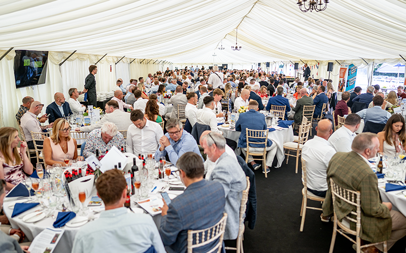 Brighton Racecourse Hospitality Ladies Day Marquee 1