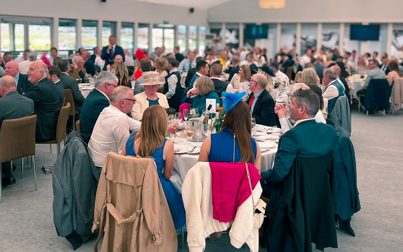 Aintree Racecourse Hospitality Grand National SIlks Restaurant 1